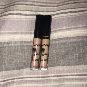 NYX concealers